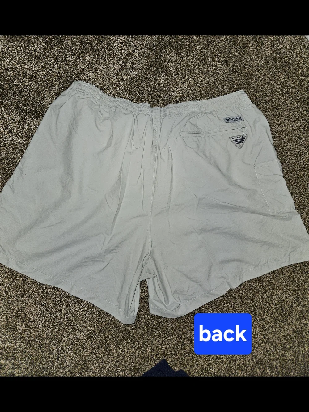 Men's Light Gray Hybrid Shorts with Elastic Waist - 2XL